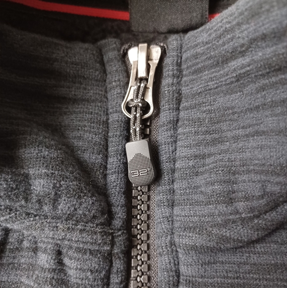 32 Degrees Men's Comfort Fleece Full Zip Jacket Size M Variegated black - Picture 8 of 11